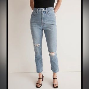 MADEWELL THE PERFECT VINTAGE JEAN -
SIZE 31